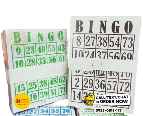 Pandayan Bingo Cards .